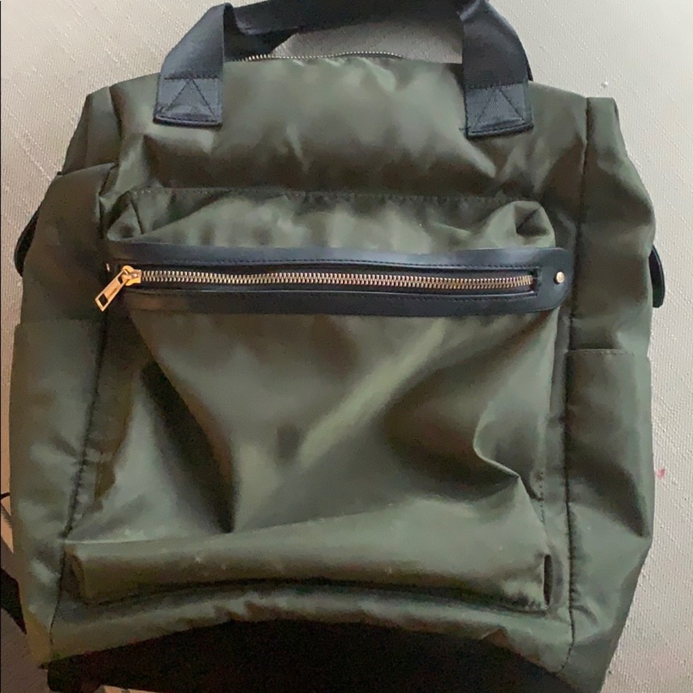 Cute green backpack